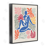 Janelle Penner | Abstract Garden with Nude