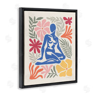 Janelle Penner | Abstract Garden and Woman
