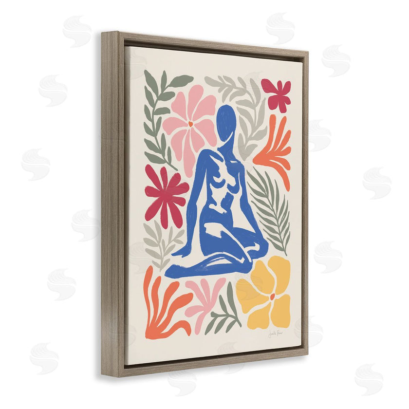 Janelle Penner | Abstract Garden and Woman