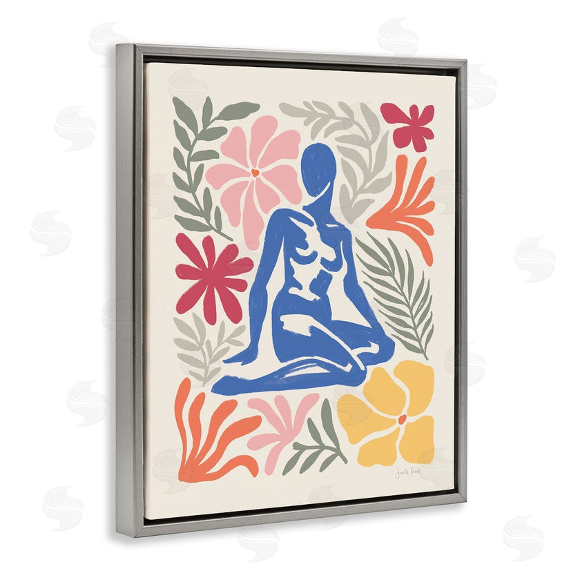 Janelle Penner | Abstract Garden and Woman