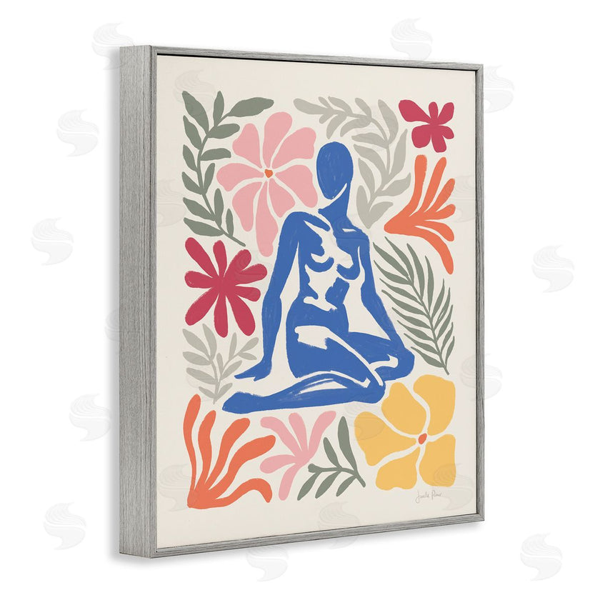 Janelle Penner | Abstract Garden and Woman