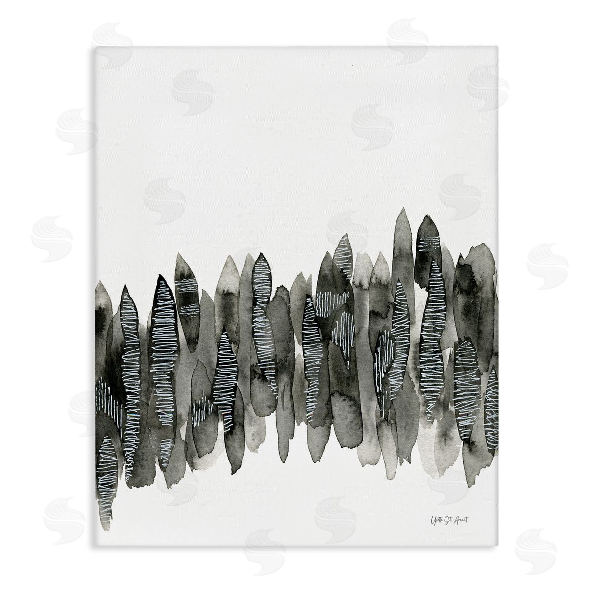 Kindling Abstract Nature Canvas Wall Art, Home Decor by Yvette St. Amant
