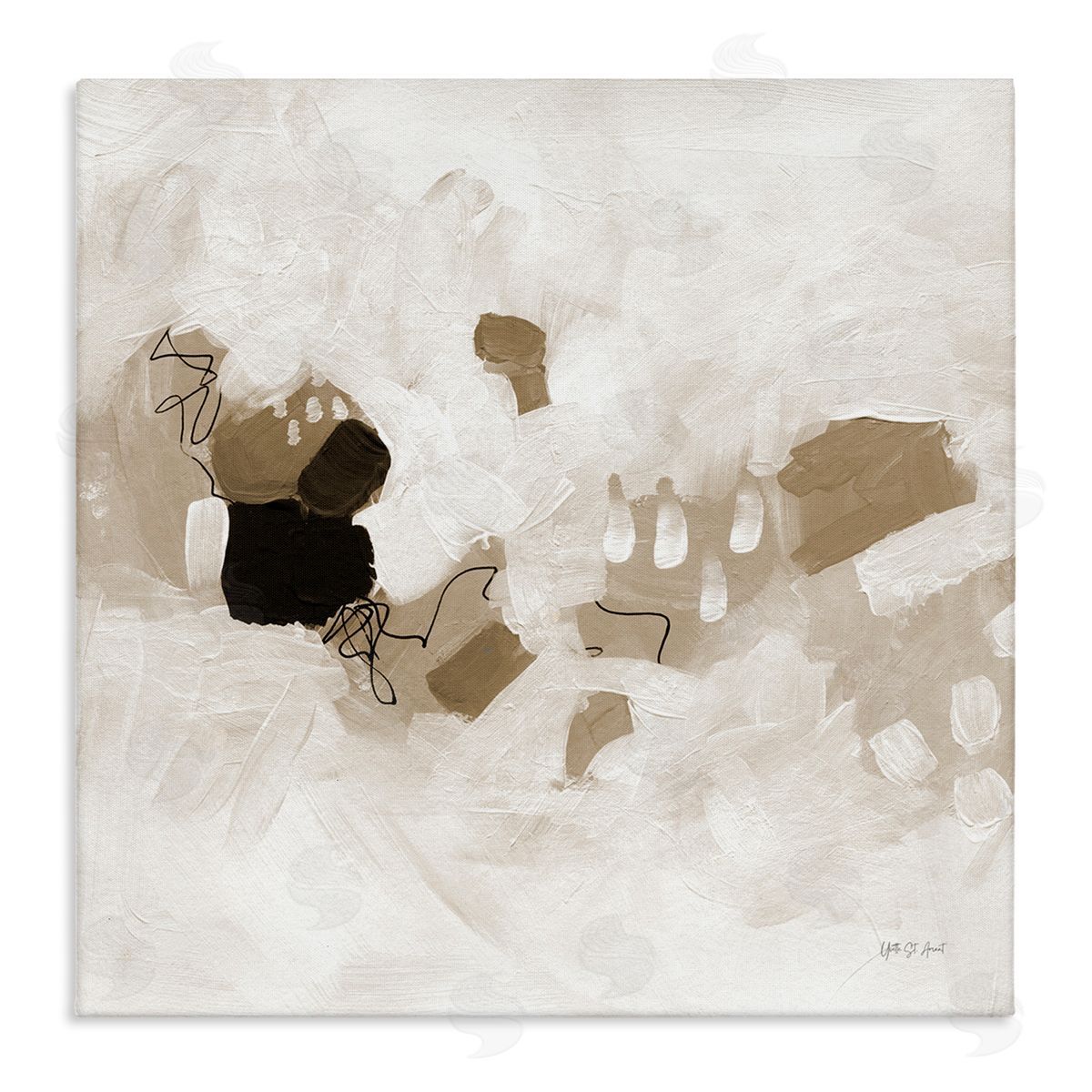 Neutral Classic Conservatory Canvas Wall Art, Home Decor by Yvette St. Amant