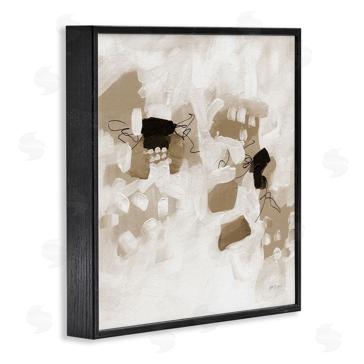 Boho Classic Conservatory Black Frame Print Wall Art, Home Decor by Yvette St. Amant