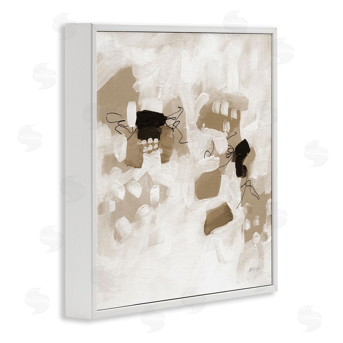 Boho Classic Conservatory White Frame Print Wall Art, Home Decor by Yvette St. Amant
