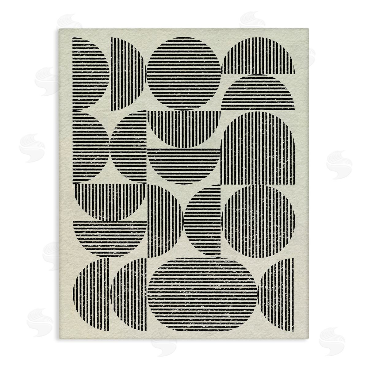 Modern Arch Shapes Canvas Wall Art, Home Decor by Victoria Barnes
