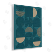 Vision Studio | Blue Modern Arch Shapes