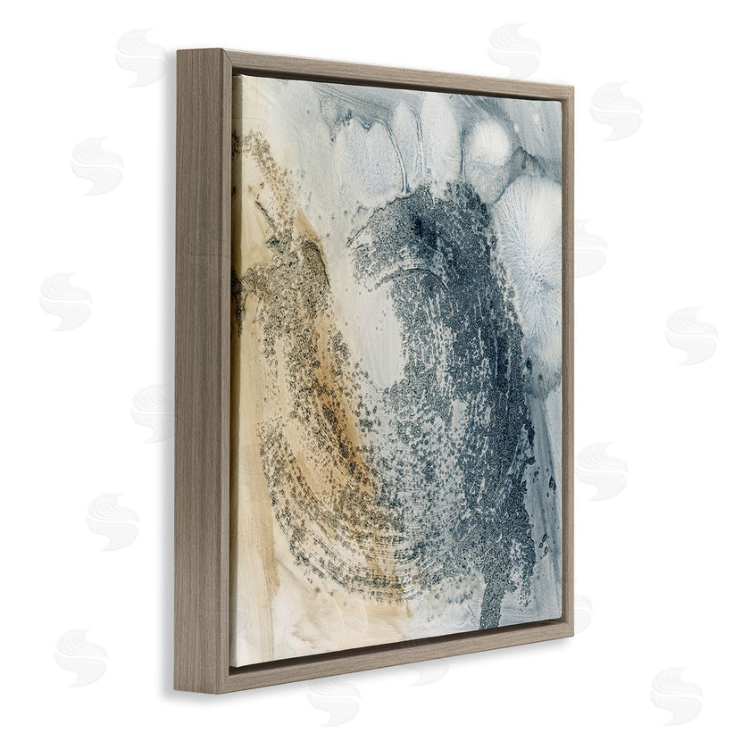 Ethan Harper | Grey and Beige Paint Stroke