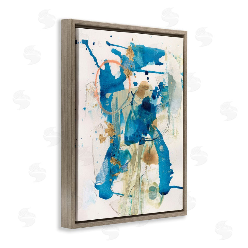 Allison Ford | Blue Chaotic Splash