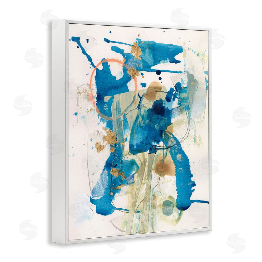 Allison Ford | Blue Chaotic Splash