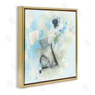 June Erica Vess | Blue and Grey Abstract