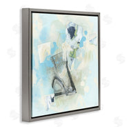 June Erica Vess | Blue and Grey Abstract