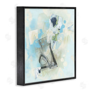 June Erica Vess | Blue and Grey Abstract
