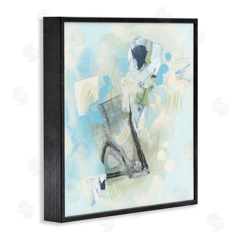 June Erica Vess | Blue and Grey Abstract