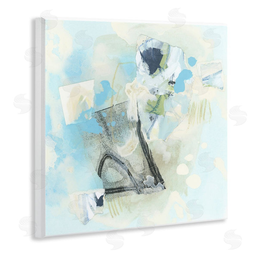 June Erica Vess | Blue and Grey Abstract