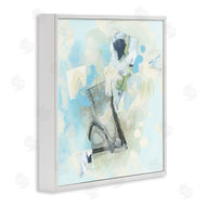June Erica Vess | Blue and Grey Abstract