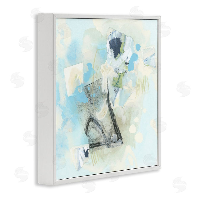 June Erica Vess | Blue and Grey Abstract