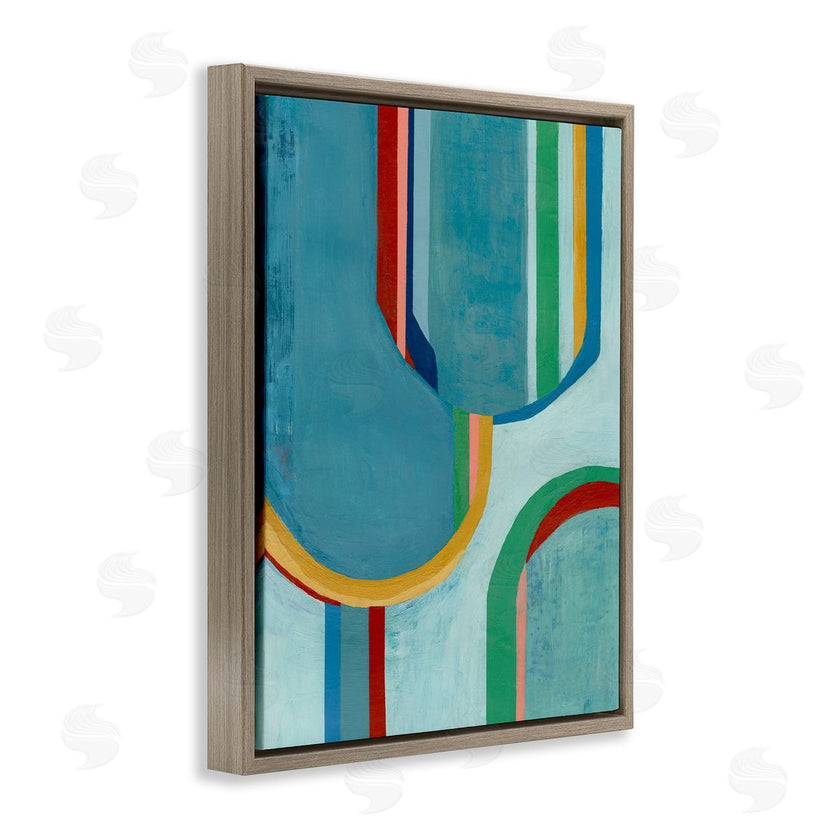 Pippin Schupbach | Blue Striped Arches