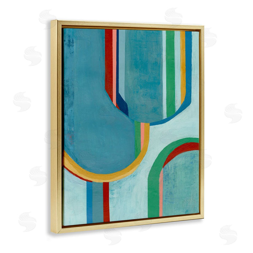 Pippin Schupbach | Blue Striped Arches
