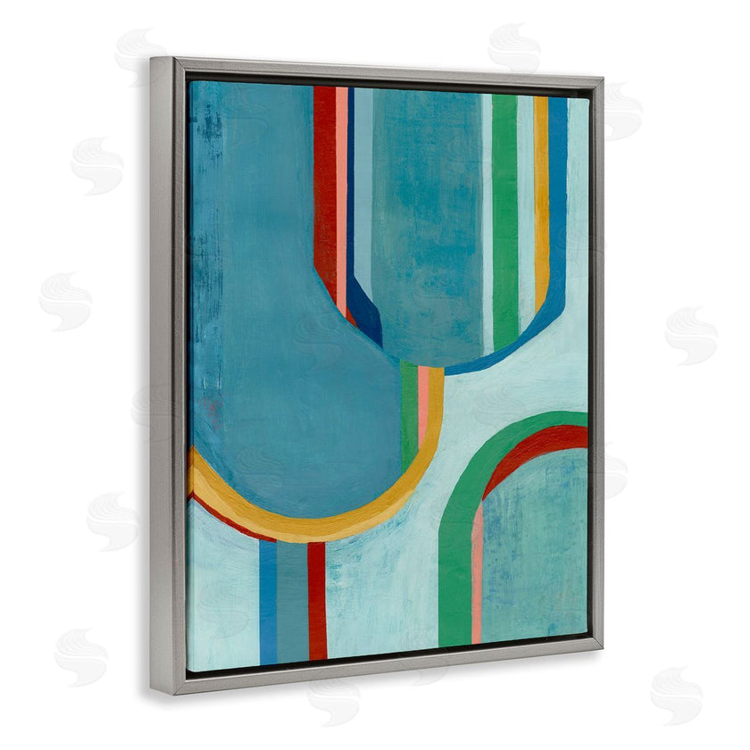 Pippin Schupbach | Blue Striped Arches