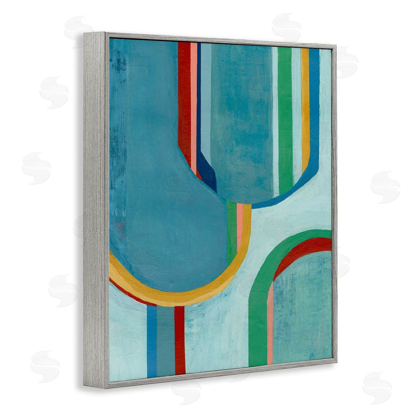 Pippin Schupbach | Blue Striped Arches