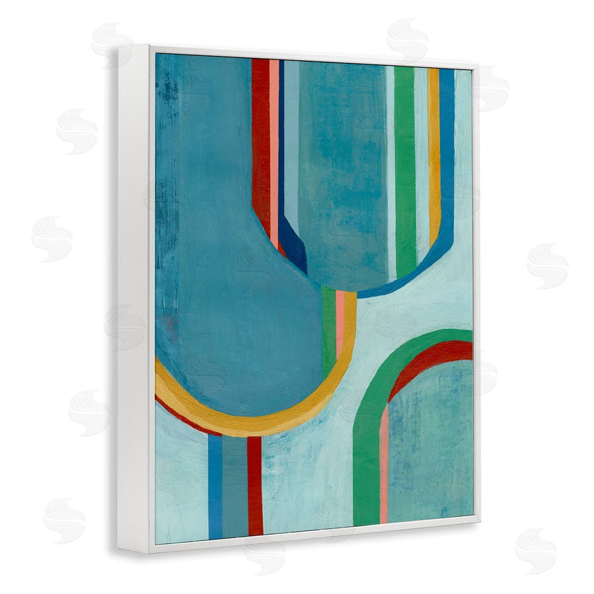 Pippin Schupbach | Blue Striped Arches