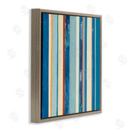Pippin Schupbach | Distressed Blue Stripes