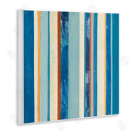 Pippin Schupbach | Distressed Blue Stripes