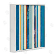 Pippin Schupbach | Distressed Blue Stripes