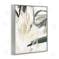 June Erica Vess | Scribbled Abstract on Beige