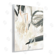 June Erica Vess | Scribbled Abstract on Beige