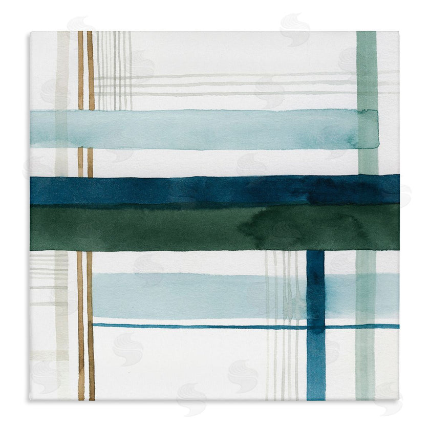Grace Popp | Woven Green Hue Pattern