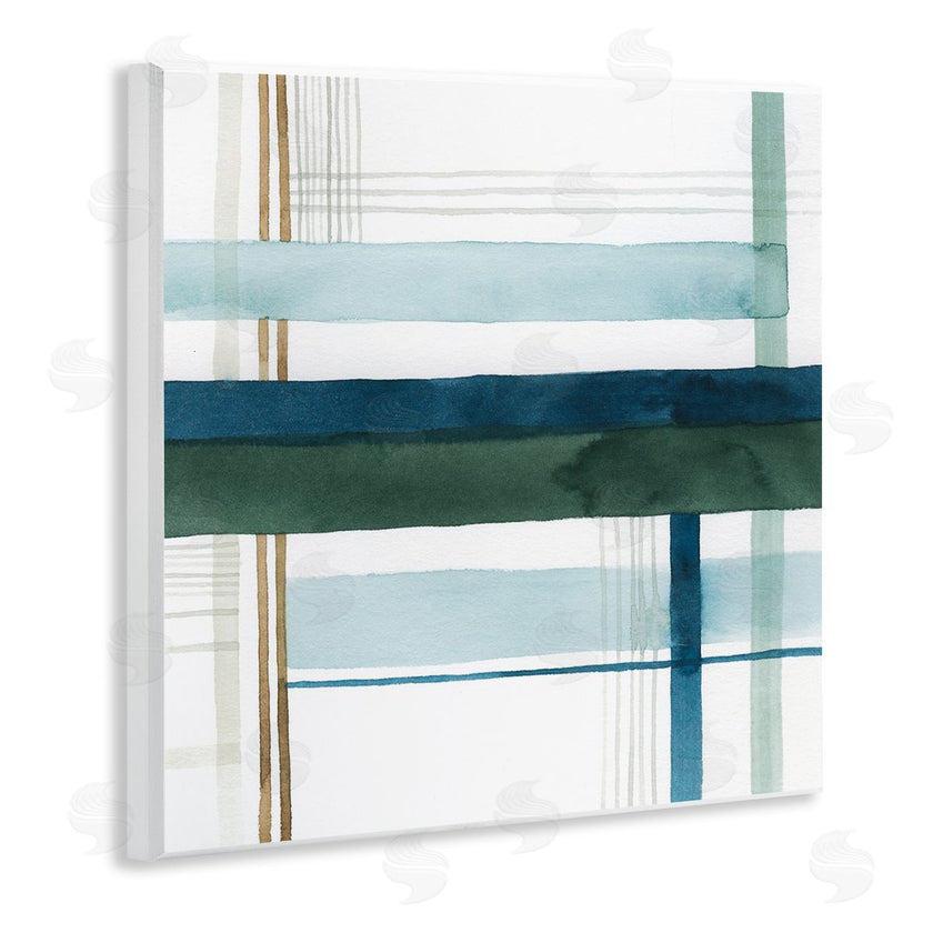 Grace Popp | Woven Green Hue Pattern