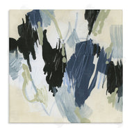 June Erica Vess | Blue and Neutral Abstraction