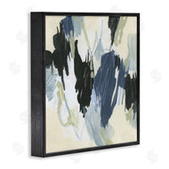 June Erica Vess | Blue and Neutral Abstraction