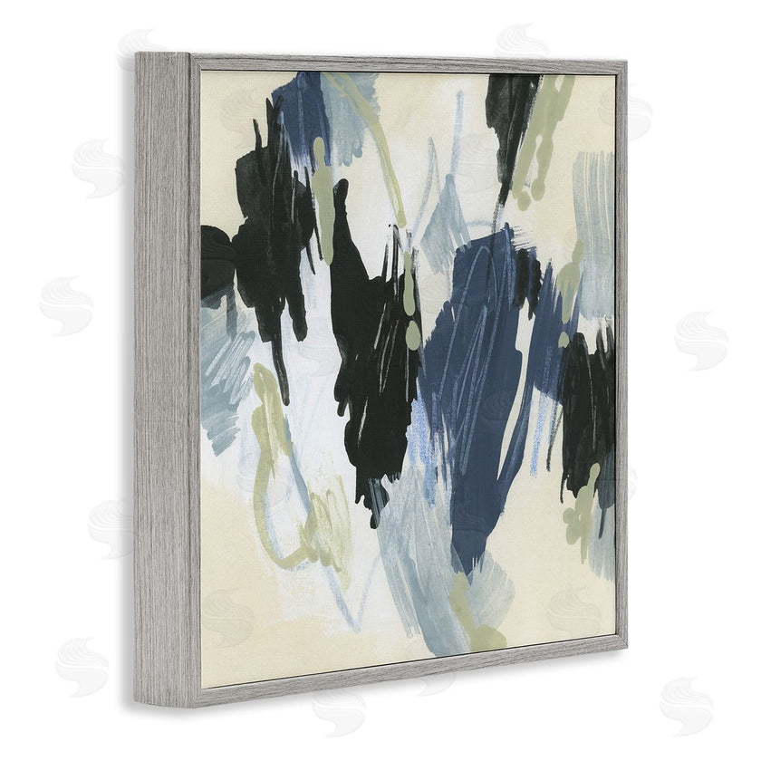 June Erica Vess | Blue and Neutral Abstraction