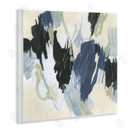 June Erica Vess | Blue and Neutral Abstraction