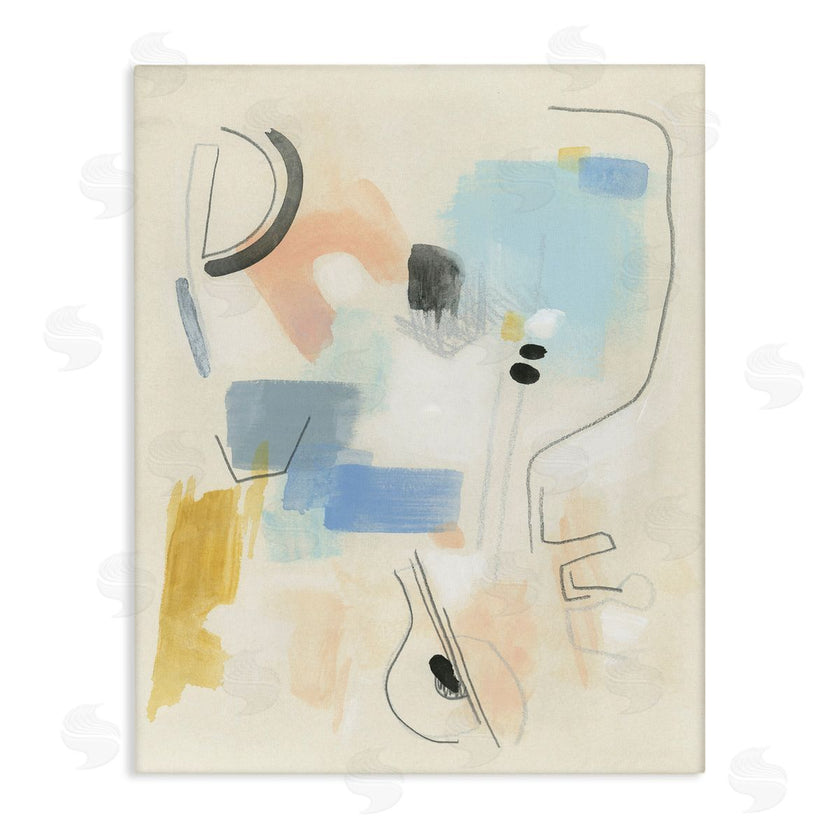June Erica Vess | Modern Scribble Abstraction