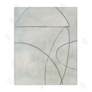 Victoria Barnes | Shapes Sketch on Grey