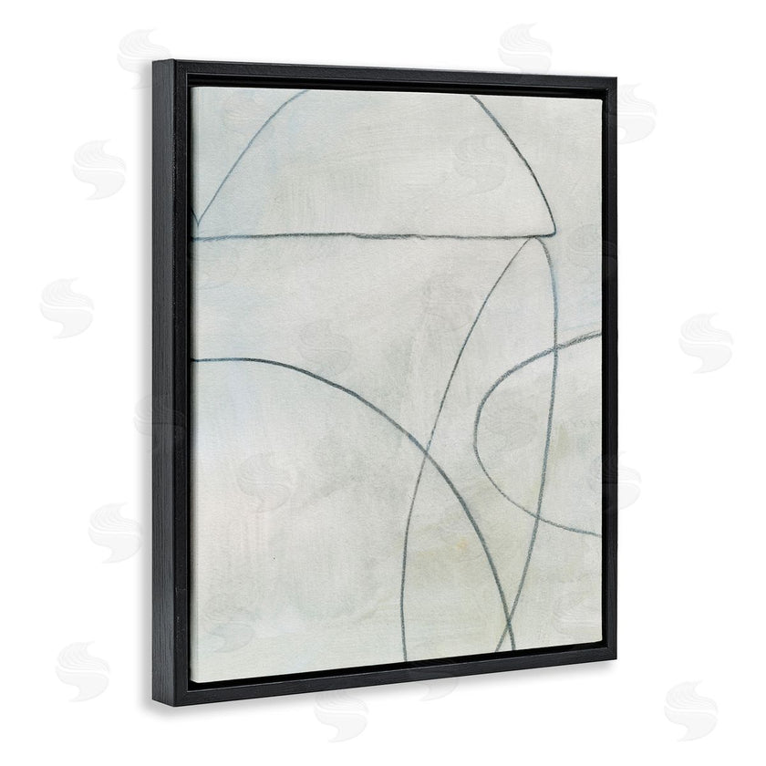 Victoria Barnes | Shapes Sketch on Grey