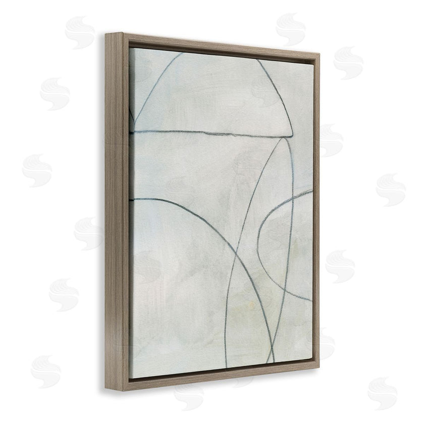 Victoria Barnes | Shapes Sketch on Grey
