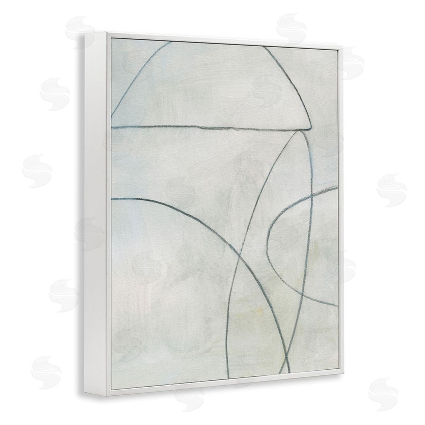 Victoria Barnes | Shapes Sketch on Grey