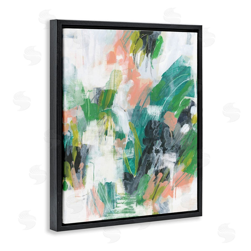 June Erica Vess | Chaotic Green Paint Strokes