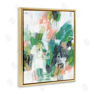 June Erica Vess | Chaotic Green Paint Strokes