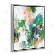 June Erica Vess | Chaotic Green Paint Strokes