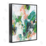 June Erica Vess | Chaotic Green Paint Strokes