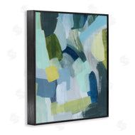 Grace Popp | Layered Green Paint Strokes