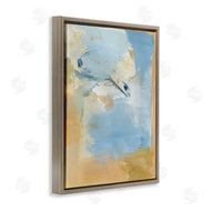 Victoria Barnes | Distressed Gold and Blue