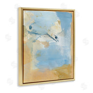 Victoria Barnes | Distressed Gold and Blue