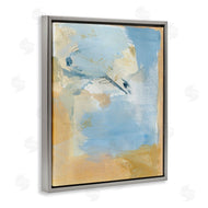 Victoria Barnes | Distressed Gold and Blue